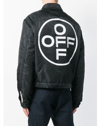 schwarze Shirtjacke von Off-White