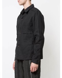 schwarze Shirtjacke von Individual Sentiments