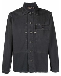 schwarze Shirtjacke von Ralph Lauren RRL