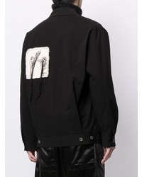 schwarze Shirtjacke von Song For The Mute