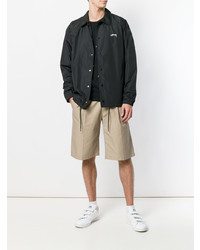 schwarze Shirtjacke von Stussy