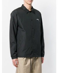 schwarze Shirtjacke von Stussy