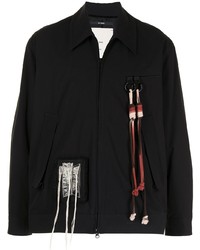 schwarze Shirtjacke von Song For The Mute