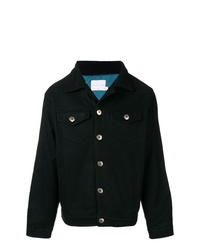 schwarze Shirtjacke von The Silted Company