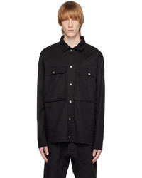 schwarze Shirtjacke von Thom Krom