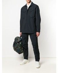 schwarze Shirtjacke von Maharishi