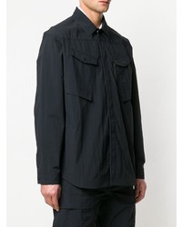 schwarze Shirtjacke von Maharishi