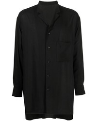 schwarze Shirtjacke von Yohji Yamamoto