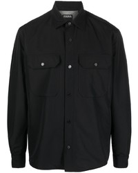 schwarze Shirtjacke von Zegna