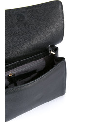 schwarze Shopper Tasche aus Leder von Cerruti