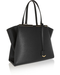 schwarze Shopper Tasche aus Leder von Fendi