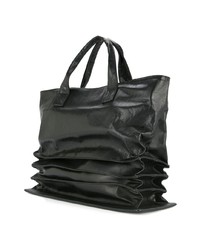 schwarze Shopper Tasche aus Leder von Yohji Yamamoto