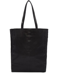 schwarze Shopper Tasche aus Leder von MCQ