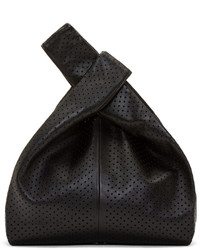 schwarze Shopper Tasche aus Leder von MCQ
