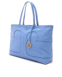 schwarze Shopper Tasche aus Leder von Tory Burch