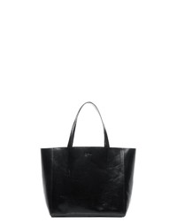 schwarze Shopper Tasche aus Leder von BACCINI