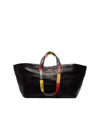 schwarze Shopper Tasche aus Leder von Balenciaga