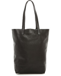 schwarze Shopper Tasche aus Leder von Baggu