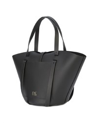 schwarze Shopper Tasche aus Leder von Zac Zac Posen