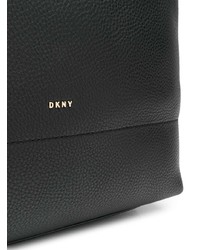 schwarze Shopper Tasche aus Leder von DKNY