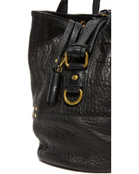 schwarze Shopper Tasche aus Leder von Jerome Dreyfuss