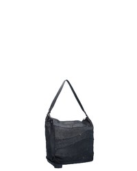 schwarze Shopper Tasche aus Leder von Billy The Kid