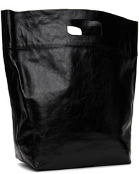 schwarze Shopper Tasche aus Leder von Our Legacy