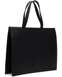 schwarze Shopper Tasche aus Leder von At.Kollektive