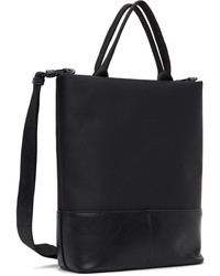 schwarze Shopper Tasche aus Leder von A.P.C.