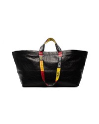 schwarze Shopper Tasche aus Leder von Balenciaga