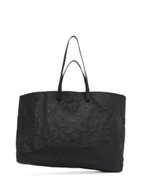 schwarze Shopper Tasche aus Leder von JW Anderson
