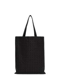 schwarze Shopper Tasche aus Leder von Bao Bao Issey Miyake