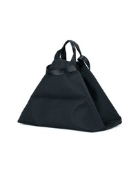 schwarze Shopper Tasche aus Leder von Cerruti 1881