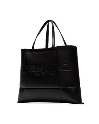 schwarze Shopper Tasche aus Leder von Calvin Klein 205W39nyc