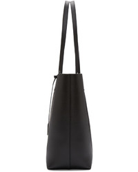 schwarze Shopper Tasche aus Leder von Saint Laurent