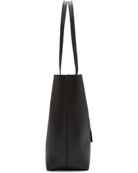 schwarze Shopper Tasche aus Leder von Saint Laurent