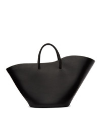 schwarze Shopper Tasche aus Leder von Little Liffner