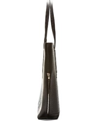 schwarze Shopper Tasche aus Leder von Rick Owens