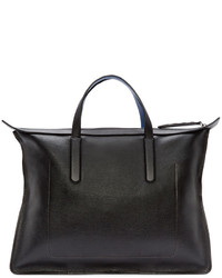 schwarze Shopper Tasche aus Leder von Jimmy Choo