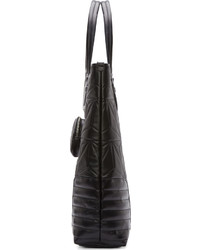 schwarze Shopper Tasche aus Leder von Neil Barrett