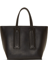 schwarze Shopper Tasche aus Leder von Rick Owens