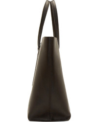 schwarze Shopper Tasche aus Leder von Rick Owens