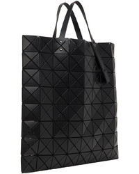 schwarze Shopper Tasche aus Leder von Bao Bao Issey Miyake