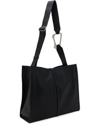 schwarze Shopper Tasche aus Leder von Heliot Emil