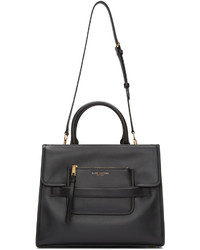 schwarze Shopper Tasche aus Leder von Marc Jacobs