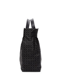 schwarze Shopper Tasche aus Leder von Bao Bao Issey Miyake