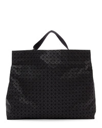 schwarze Shopper Tasche aus Leder von Bao Bao Issey Miyake