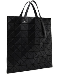 schwarze Shopper Tasche aus Leder von Bao Bao Issey Miyake