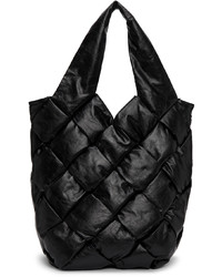 schwarze Shopper Tasche aus Leder von Bottega Veneta