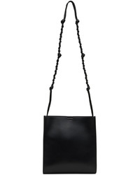 schwarze Shopper Tasche aus Leder von Jil Sander